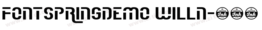 FONTSPRINGDEMO Willn字体转换